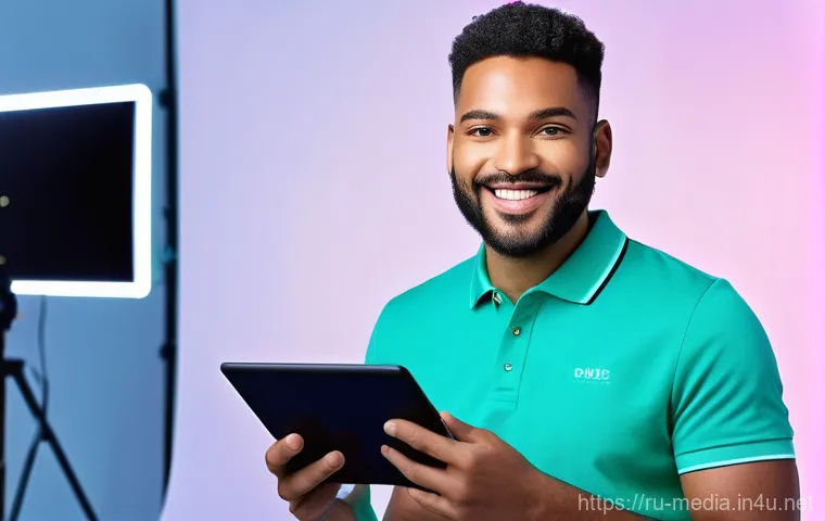 미디어와 통합 커뮤니케이션 - **Prompt:** A vibrant, diverse group of young adults and teenagers, all modestly dressed in contempo...