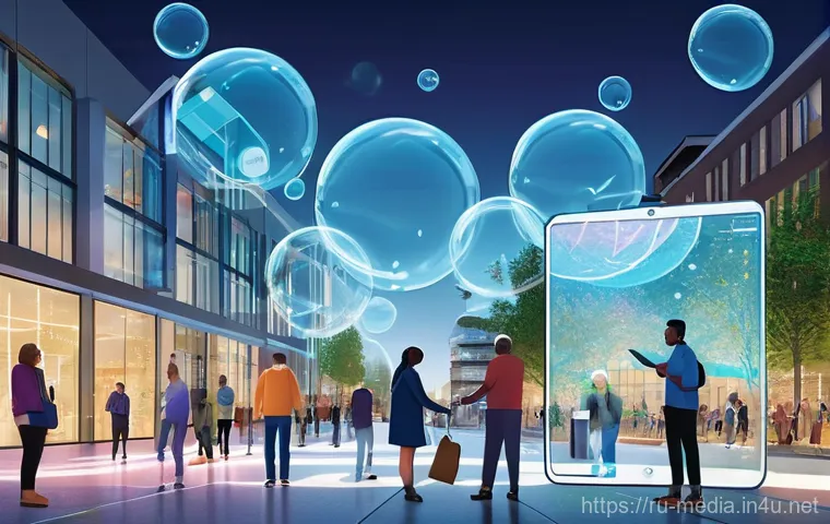 미디어와 시민참여 - **Prompt 1: Empowering Digital Voices for Community Change**
    "A vibrant, dynamic illustration de...