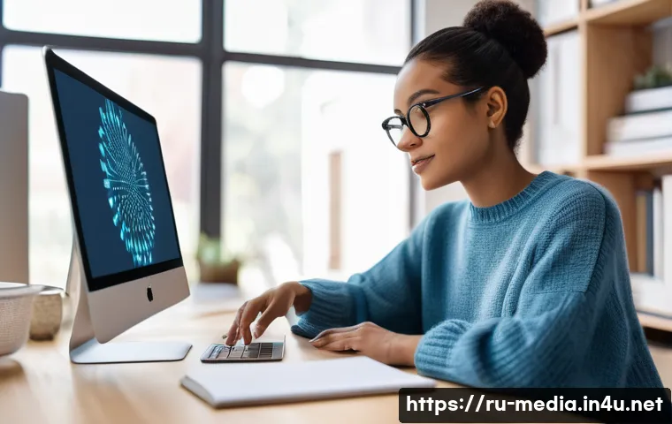 미디어와 크리에이티브 산업 - **Prompt:** "A young, diverse female content creator, wearing stylish casual clothes (like a trendy ...